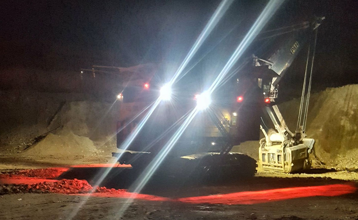 Sishen Zone lights